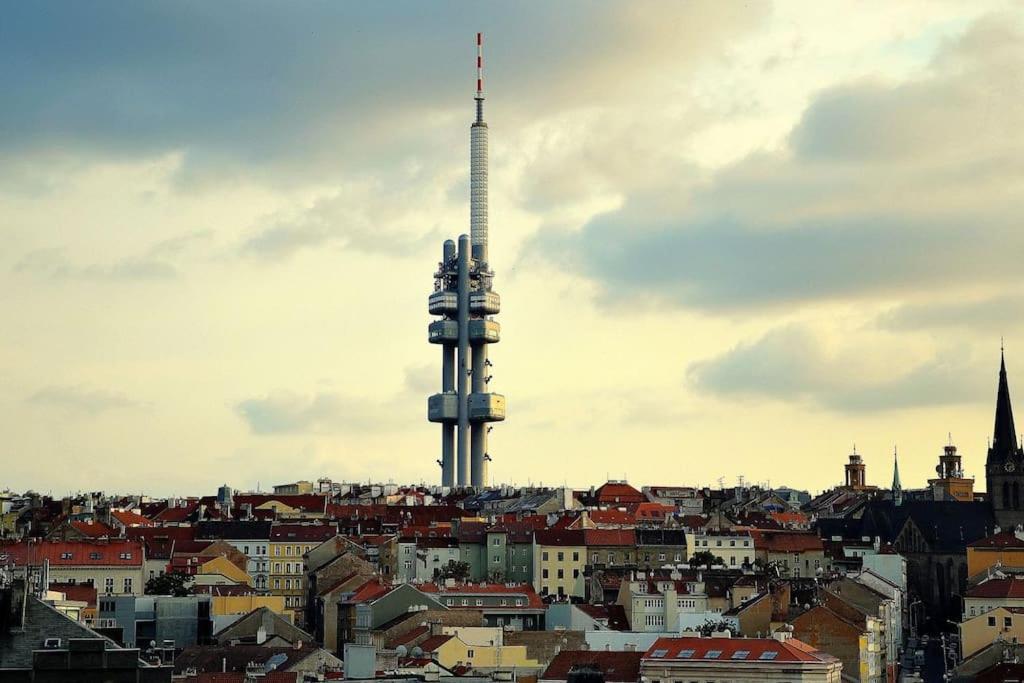 Rooftop Penthouse With Terrace, Prime Location Prag Exteriör bild